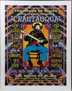 (2) The House of Blues Presents Chautauqua/New Riders of the Purple Sage Posters