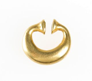 22K Gold Mamuli Single Earring, Java, XV c.