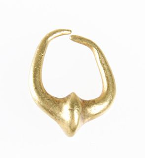 22K Gold Earring, Java, XV c.