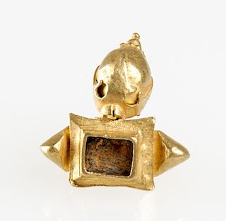 22K Gold Bird Ring, Majapahit Kingdom (1293-1527),Java