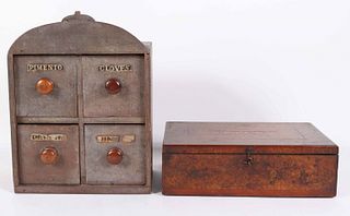 Two Spice Boxes