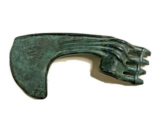 Ancient Near Eastern Luristan Bronze Axe c.1000 BC.