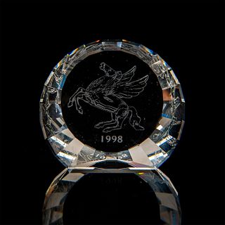 Swarovski Crystal, 1998 Pegasus Plaque