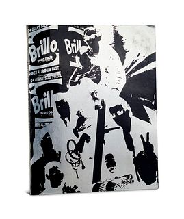 Warhol, Andy Index (book) with the assistance of S. Shore, P. Morissey, Ondine, Nico. Mit 10 einmont. Original-Objekten, bzw. farb. Klapp-Kulisse u.ä.