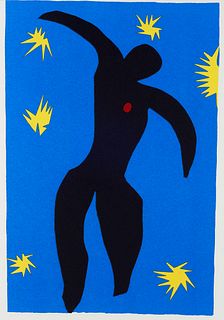 Matisse, Henri - nach "Jazz. Mit 20 (15 doppelblattgroße) Farblithographien in Pochoirtechnik sowie lithographische Künstlerhandschrift. (Faksimile-Na