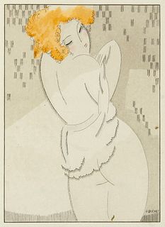 Verlaine, Paul Les amies. Filles. Mit 13 Farbradierungen von Gustave Buchet. Paris, Le Livre, 1921. 1 Bl., 81 S., 1 S., 1 Bl. 4°. OBrosch.