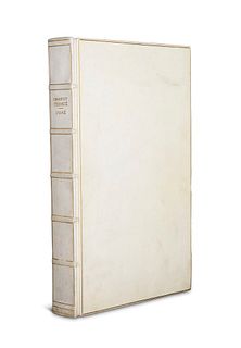   "Ilias (griechisch). Hrsg. v. E. Schwarz. 15. Druck der Bremer Presse. Homer: Verlag: München, Bremer Presse, 1923. 244 Bll. Folio. Signierter Hande
