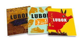   Sammlung von 12 Werken des Lubok Verlags, darunter eine Vorzugsausgabe. Mit zahlreichen OGraphiken.