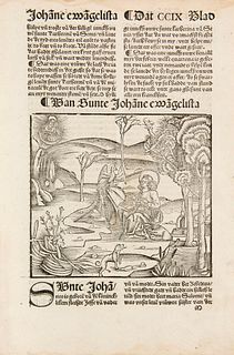 Jacobus de Voragine (Passional efte dat Levent der Hylligen to Dude, uth demm Latino, mit velen nyen Hystorien und Leren). Mit 17 (statt 297) Textholz