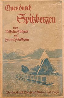 Filchner, Wilhelm u. Heinrich Seelheim "Eigenhändiger Brief mit Unterschrift an den Reichsgerichtsrat Rudolf Bewer (1855-1930). An Bord der ""Deutschl