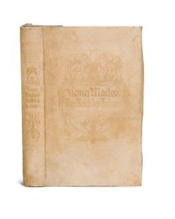 Sharp, William Das Reich der Träume. Mit Titelholzschnitt in Grün und Schwarz u. zahlreichen Holzschnittvignetten. Jena/Leipzig, Diederichs, 1905. 311