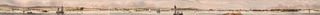Payne, Albert Henry Main-Panorama. Um 1845. Handkolorierter Stahlstich von drei Platten auf Papier. Sichtmaß 80,5 x 5 cm. Dekorativ unter Glas gerahmt