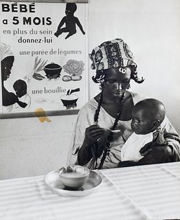 Almasy, Paul G. Sammlung von 13 OPhotographien mit Aufnahmen aus der Demokratischen Republik Kongo. Um 1960. Je Silbergelatine. Blattmaße von 23 x 24,