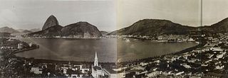   Album do Rio de Janeiro. 10 Photographias. N. 3. 10 großformatige OPhotographien mit Ansichten von Rio. Um 1920-1935. Vintages. Silbergelatineabzüge