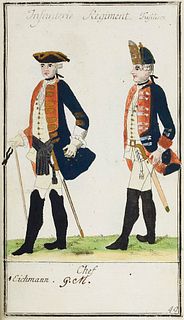 Schmalen), (Johann Chr. H. von Accurate Vorstellung der sämtlichen Koeniglich Preussischen Armee. Worinnen zur eigentlichen Kentniss der Uniform von j
