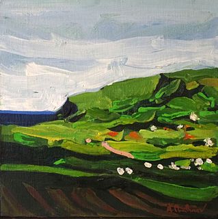 Alfred (Chip) Chadbourn (1921-1998) Irish Landscape, 1984