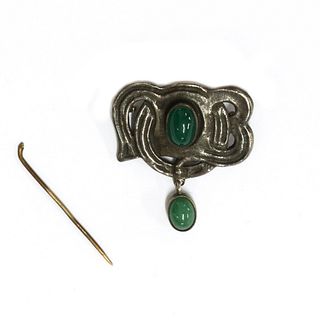 An Arts & Crafts silver brooch/pendant, by Murrle Bennett & Co.,