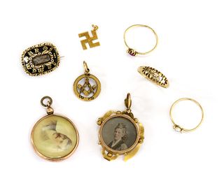 A quantity of Victorian and later jewellery,