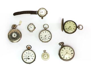 A quantity of watches,