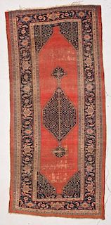 Antique Bidjar Rug: 5'6" x 11'10" (168 x 361 cm)