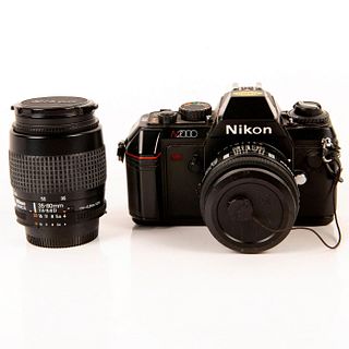 NIKON N2000 Camera with 2 Lenses