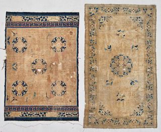 2 19th c. Chinese Rugs
