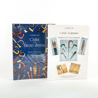 Pair Of Cane/Walking Stick Books
