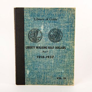 Coins Collectors Book Liberty Walking Half Dollars 1916-37