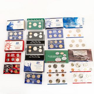 10 Us Mint Silver Proof Sets(1993-2003)