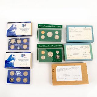 10 Us Mint Silver Proof Sets(1994-2003)