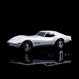 White 1968 Corvette Beam Decanter