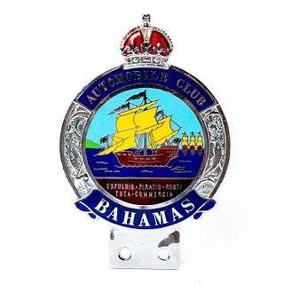 Bahamas Automobile Club Car Badge