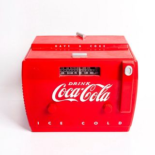 OLD-TYME COCA-COLA COOLER RADIO