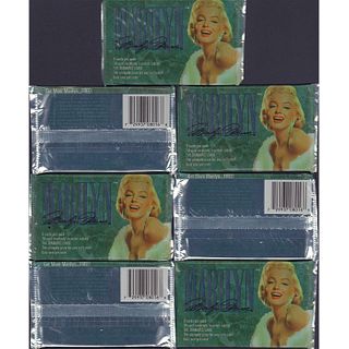 1993 Sports Time Marilyn Monroe Trading Cards, 7 Packs