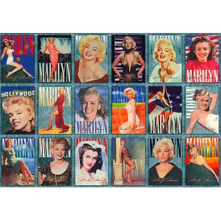 1993 Sports Time Marilyn Monroe Trading Cards, Full Set