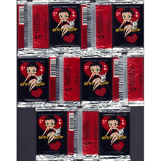 1995 Krome Productions Betty Boop Trading Cards, 11 Packs