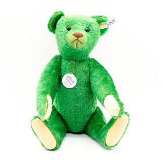 Steiff Teddy Bear, Green 1903 Replica