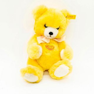Steiff Teddy Bear, Happy Petsy Yellow