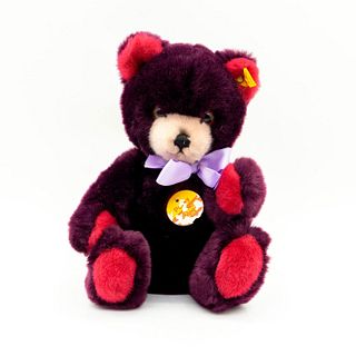Steiff Teddy Bear, Petsy Purple