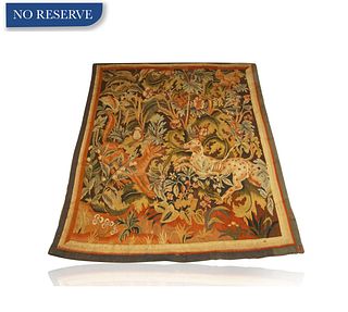 A 17TH CENTURY FLEMISH WALL TAPESTRY