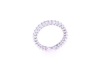 Luxury Radiant Diamond & Platinum Unity Ring