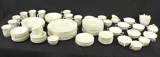 SET OF 100 PIECES OF WEDGWOOD AND COALPORT CHINA