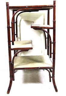 VICTORIAN BAMBOO ETAGERE