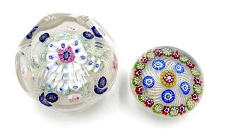 Clichy? Antique Paperweight, and Another
