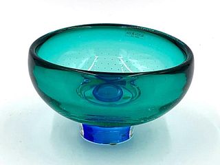 Goran Warff Blown Glass Vase for Kosta Boda