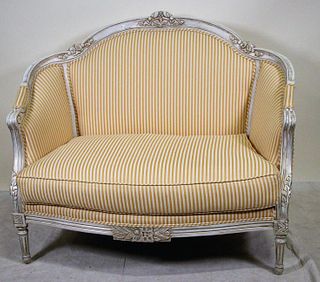 FRENCH STYLE UPHOLSTERED LOVESEAT