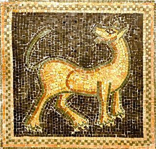 Roman Reconstituted Mosaic Panel