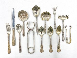 Assorted Group of Sterling Utensils