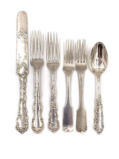 Sterling Silver Flatware & Additional Forks