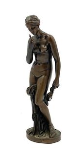 Grand Tour Bronze Figure, Goddess Diana